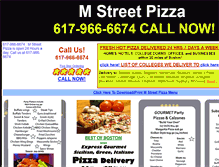 Tablet Screenshot of mstreetpizza.com